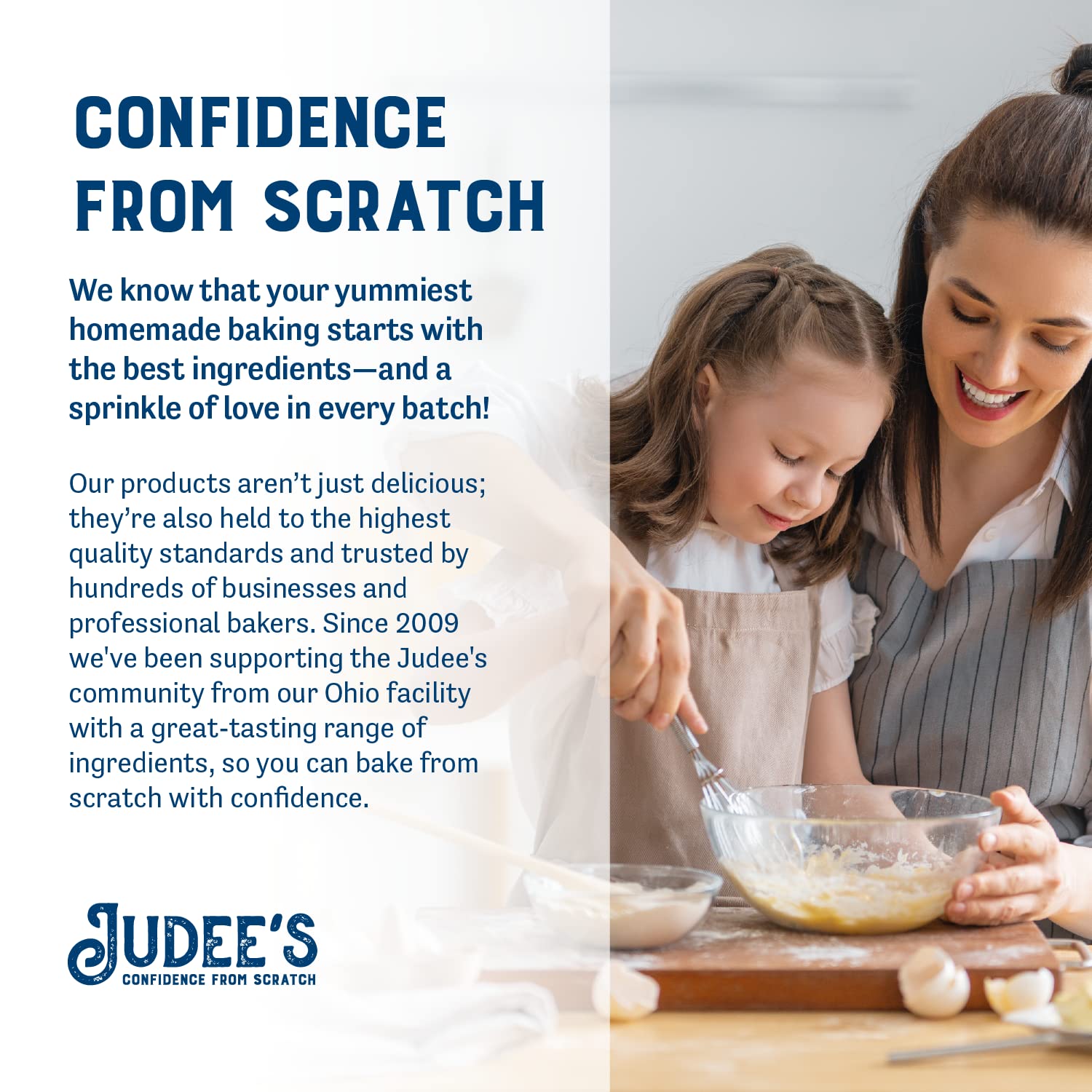 Judee's Pure Whole Milk Powder - 100% Non-GMO, rBST Hormone-Free, Gluten-Free and Nut-Free - Pantry Staple, Baking Ready, Great for Travel, Easy to Store and Shelf Stable - Made in USA - 2.5 lb (40oz) - Image 7